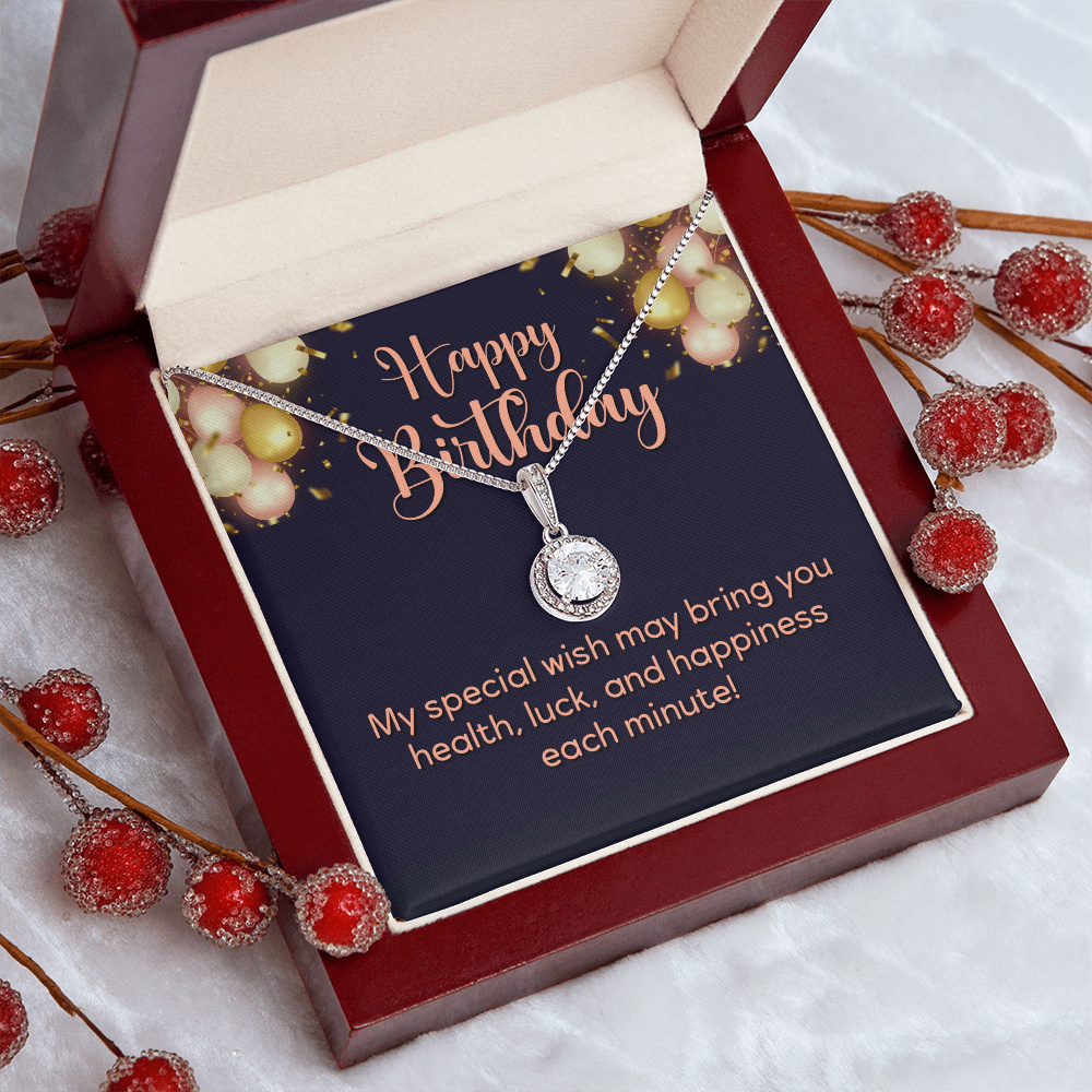 Eternal Hope Necklace: Happy Birthday Balloons