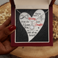 Eternal Hope Necklace: Daughter -You have been a blessing