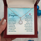 Eternal Hope Necklace: To My Daughter -Win or Learn