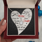 Eternal Hope Necklace: Daughter -You have been a blessing