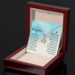 Eternal Hope Necklace: To My Daughter -Win or Learn
