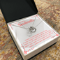 Lucky In Love Necklace:To My Soulmate The World Might Call Me