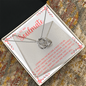 Lucky In Love Necklace:To My Soulmate The World Might Call Me