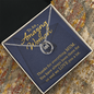 Lucky In Love Necklace:To An Amazing Woman Mum