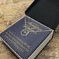 Lucky In Love Necklace:To An Amazing Woman Mum