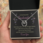 Lucky In Love Necklace: To My Beautiful Soulmate Each Day With You