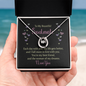 Lucky In Love Necklace: To My Beautiful Soulmate Each Day With You