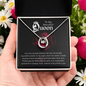 Lucky In Love Necklace: To My Beautiful Queen