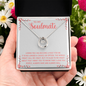 Lucky In Love Necklace:To My Soulmate The World Might Call Me