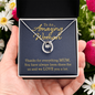 Lucky In Love Necklace:To An Amazing Woman Mum