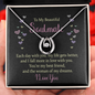 Lucky In Love Necklace: To My Beautiful Soulmate Each Day With You