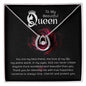 Lucky In Love Necklace: To My Beautiful Queen