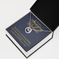 Lucky In Love Necklace:To An Amazing Woman Mum