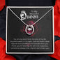 Lucky In Love Necklace: To My Beautiful Queen
