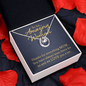 Lucky In Love Necklace:To An Amazing Woman Mum