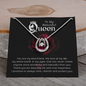 Lucky In Love Necklace: To My Beautiful Queen