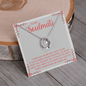 Lucky In Love Necklace:To My Soulmate The World Might Call Me