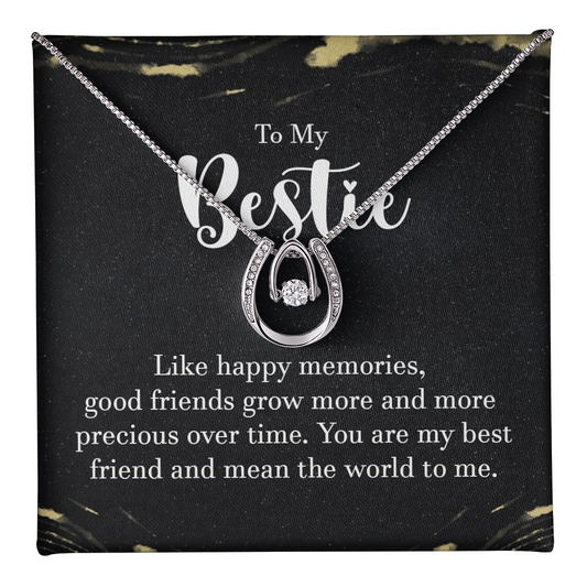 Lucky In Love Necklace:To My Bestie