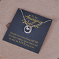 Lucky In Love Necklace:To An Amazing Woman Mum
