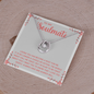 Lucky In Love Necklace:To My Soulmate The World Might Call Me