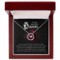 Lucky In Love Necklace: To My Beautiful Queen
