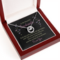 Lucky In Love Necklace: To My Beautiful Soulmate Each Day With You
