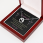 Lucky In Love Necklace: To My Beautiful Soulmate Each Day With You