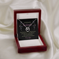 Lucky In Love Necklace: To My Beautiful Soulmate Each Day With You