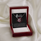 Lucky In Love Necklace: To My Beautiful Queen