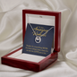 Lucky In Love Necklace:To An Amazing Woman Mum