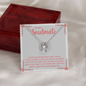 Lucky In Love Necklace:To My Soulmate The World Might Call Me