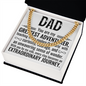 Cuban Link Chain: Dad You Are My Greatest Adventure
