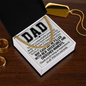 Cuban Link Chain: Dad Your are remarkable