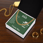 Cuban Link Chain: To My Dad I Love You