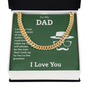 Cuban Link Chain: To My Dad I Love You