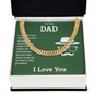 Cuban Link Chain: To My Dad I Love You