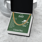 Cuban Link Chain: To My Dad I Love You