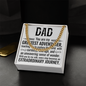 Cuban Link Chain: Dad You Are My Greatest Adventure