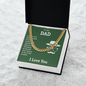 Cuban Link Chain: To My Dad I Love You
