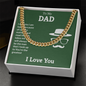 Cuban Link Chain: To My Dad I Love You