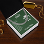 Cuban Link Chain: To My Dad I Love You