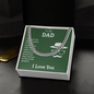Cuban Link Chain: To My Dad I Love You