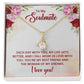 Alluring Beauty Necklace:To My Soulmate Each Day With You