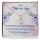 Alluring Beauty Necklace: To My Sister -In-Law
