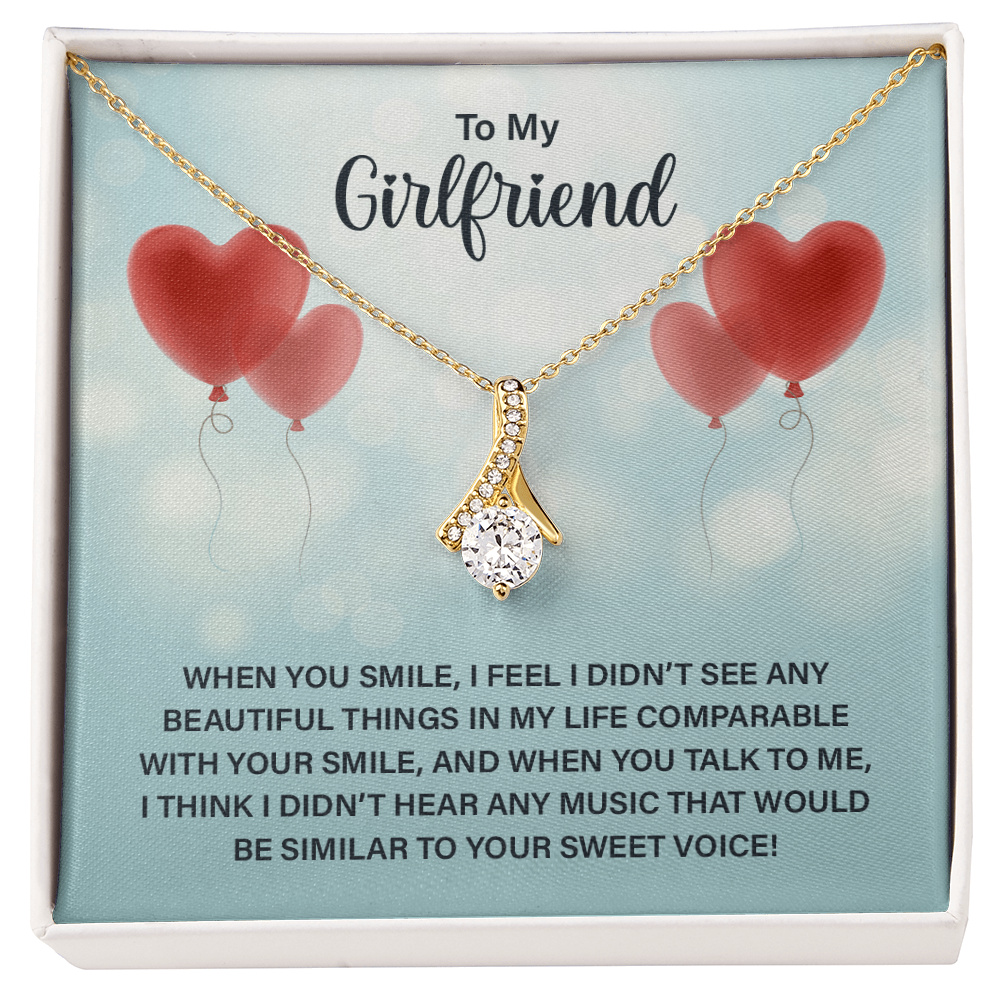 Alluring Beauty Necklace:To My Girlfriend