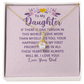 Alluring Beauty Necklace : To My Daughter There Is One