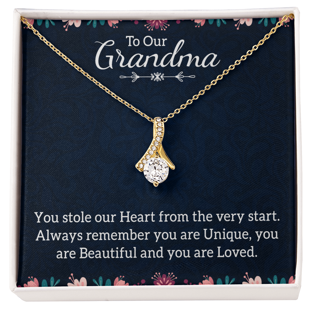 Alluring Beauty Necklace: To Our Grandma