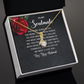 Alluring Beauty Necklace: To My Soulmate Love Your Husband