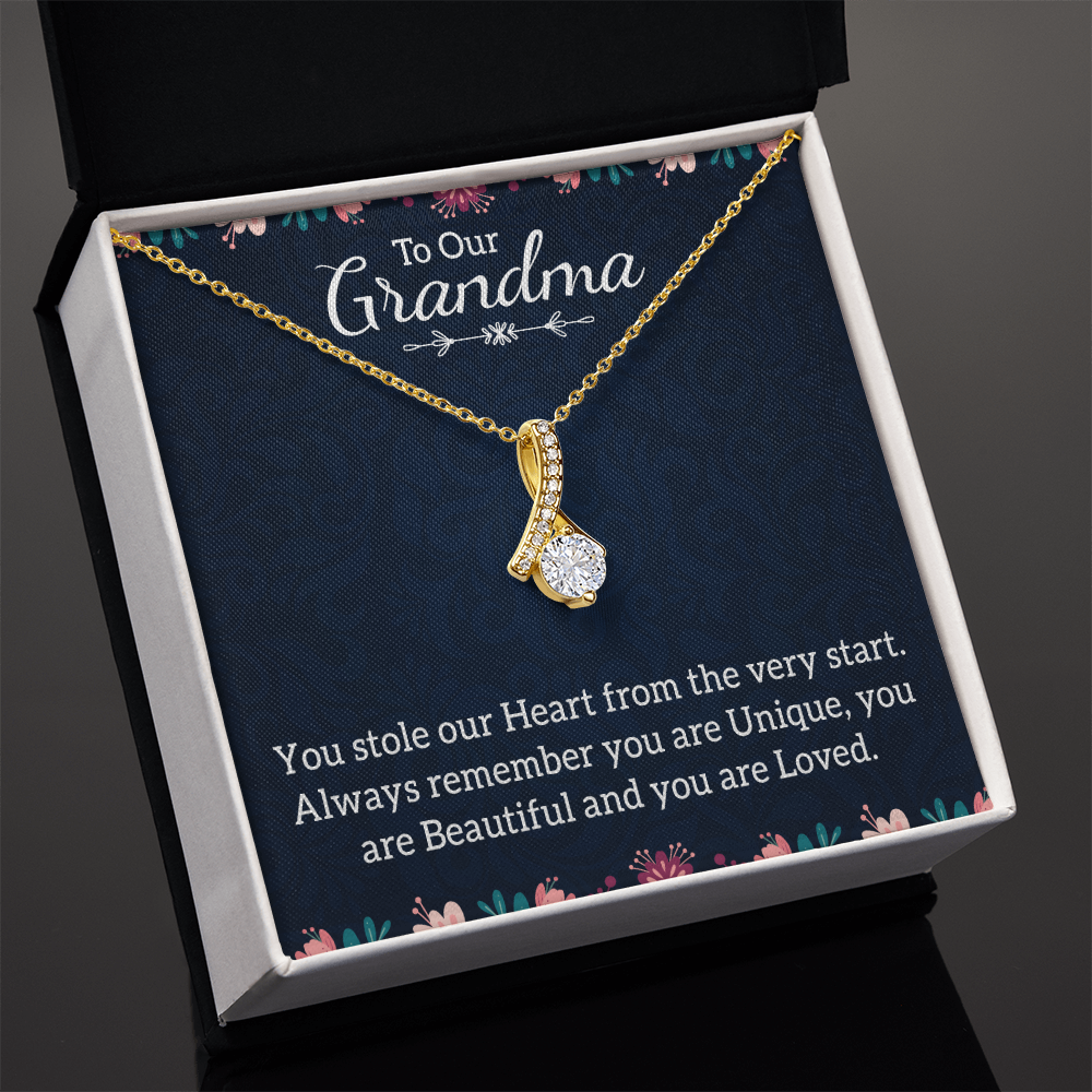 Alluring Beauty Necklace: To Our Grandma