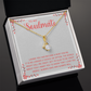 Alluring Beauty Necklace:To My Soulmate A Must For Me